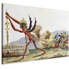 Paveikslas XXL Jacques Louis David - Anglijos valdžios karikatūra
