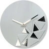 Sieninis laikrodis - Trikampiai. Baltas (PASKUTINIS)