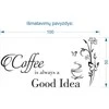 Sienų lipdukas Coffee good idea