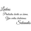 Sienų lipdukas "Laikas praleistas kartu"