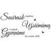 Sienų lipdukas Mėgstamas užsiėmimas