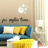 Sienų lipdukas "p.s. myliu tave..."
