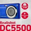 „AgfaPhoto Realishot DC5500“ mėlynas fotoaparatas