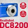 AgfaPhoto Agfa Photo DC8200 Mėlyna + etui + karta SD 16GB