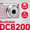 AgfaPhoto Agfa Photo DC8200 Rožinė + etui + karta SD 16GB