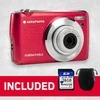 AgfaPhoto Agfa Photo DC8200 Raudona + etui + karta SD 16GB