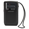 Aiwa Radijo imtuvas FM/AM su 3.5mm lizdu, juodas