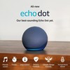 Amazon Echo Dot (5. Gen) nešiojama išmanioji kolonėlė, Mėlynos spalvos