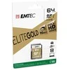 Atminties kortelė EMTEC ECMSD64GXC10GP - 64 GB - SDXC - 10 klasė - 85 MB/s - 21 MB/s - Judas, Brown