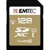 Atminties kortelė EMTEC ECMSD128GXC10GP - 128 GB - SDXC - Class 10 - 85 MB/s - 21 MB/s - Juodas,Brown