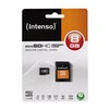 Atminties kortelė Intenso 3403460 – 8 GB – SDHC – 4 klasė – 21 MB/s – 5 MB/s – Atsparus dulkėms, Atsparus įbrėžimams