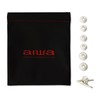AWA Aiwa ESTM-500WT Ausinės be mikrofono ir ausinės su mikrofonu Laisvų rankų įranga Vielinis Įkišamos į ausį Skambučiai / muzika Balta