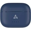 Sbox Mėlynos Bluetooth į ausį dedamos ausinės