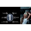Ausinės Tellur Flip True Belaidės Earphones Juodas