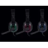 Tracer Gaming Zone Radian RGB Flow ausinės žaidimams, Juodos