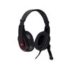 Tracer Gaming Zone Radian RGB Flow ausinės žaidimams, Juodos