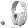 White Shark Baltas Shark Baltas Shark žaidimų ausinės SPARROW, pro PC, PS4/PS5, Mac, baltos spalvos (GH-2443)