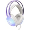 White Shark Baltas Shark Baltas Shark žaidimų ausinės PEACOCK 2, pro PC, PS4/PS5, Mac, baltos spalvos