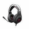 Žaidimų ausinės White Shark Wildcat, 2x3,5mm + USB 2.0(pašvietimui)