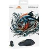 Pelė Baracuda BGM-071 Piranha juoda
