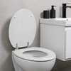 Beldray LA00000073WHTEU7 Wooden Toilet Seat
