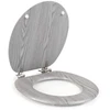 Beldray LA00000074GRYPEU7 Wooden Toilet Seat
