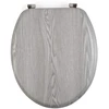 Beldray LA00000074GRYPEU7 Wooden Toilet Seat