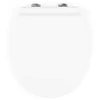 Beldray LA00000201WPEU7 Anti-bac Ultra-Slim Toilet Seat, Baltas