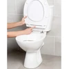 Beldray LA00000201WPEU7 Anti-bac Ultra-Slim Toilet Seat, Baltas
