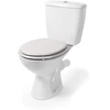 Beldray LA032355PGRY Wooden Toilet Seat, Baltas
