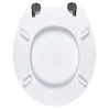 Beldray LA032355WFPEU7 Wooden Toilet Seat, Baltas