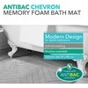Beldray LA032647LGRYUFFEU7 Antibac Chevron atminties putų vonios kilimėlis