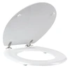 Beldray LA033758WFPEU7 Tongue &amp; Groove Toilet Seat