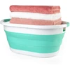 Beldray LA034816MNTFPEU7 Collapsible Laundry Basket 28L Baltas/Mint