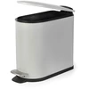 Beldray LA036690GRYPEU7 Slimline D-Shaped Pedal Bin - Pilkas 5-Litre