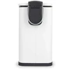 Beldray LA036690WHTPEU7 Slimline D-Shaped Pedal Bin 5-Litre, Baltas