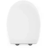 Beldray LA037062PEU7 Anti-bac Quick-release Toilet Seat, Baltas