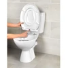 Beldray LA037185EU7 Anti-bac Family Toilet Seat, Baltas