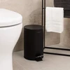 Beldray LA038098BPEU7 3 Litre Soft-Close Round Pedal Bin, Juodas