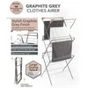 Beldray LA072498GRYXFEU7 Graphite pilkas Elegant 3-tier airer