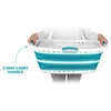 Beldray LA072979TQFEU7 37 LCollapsible Hip Hugger Laundry Basket