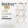 Beldray LA089397GRYEU7 150 YEARS 3 TIER AIRER Pilkas AND COPPER