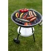 Circular grill with lid Blaupunkt GC301, juodas