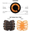 Bodi-Tek Ab Trainer Juodas/Oranžinis