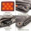 Bodi-Tek COZY Snuggle Blanket Heated Throw 130 x 160cm, Gray