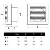 Ara El Aps Ventiliatorius B12 U/Laikmatis -