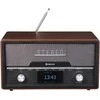 Muzikinis centras Radio retro Denver MDA-525DW dark wood