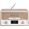 Muzikinis centras Retro radijas Denver MDA-525LW šviesaus medžio