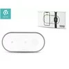 Devia 3In1 Charger for smart phone &amp; Applewatch &amp; Earphone V4 (10W) baltas