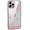 Devia iPhone 12 mini dėklas su Swarovski elementais, rožinio aukso